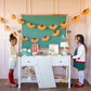 Lined Paper Table Runner | 16" x 120"