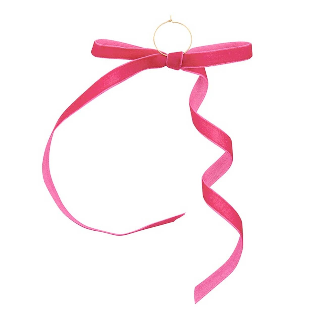 Velvet Bow Wine Charms | Set of 6