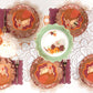 Thanksgiving turkey coloring placemats by Gatherings by Curated Paperie, featuring festive turkey illustrations for holiday coloring fun.
