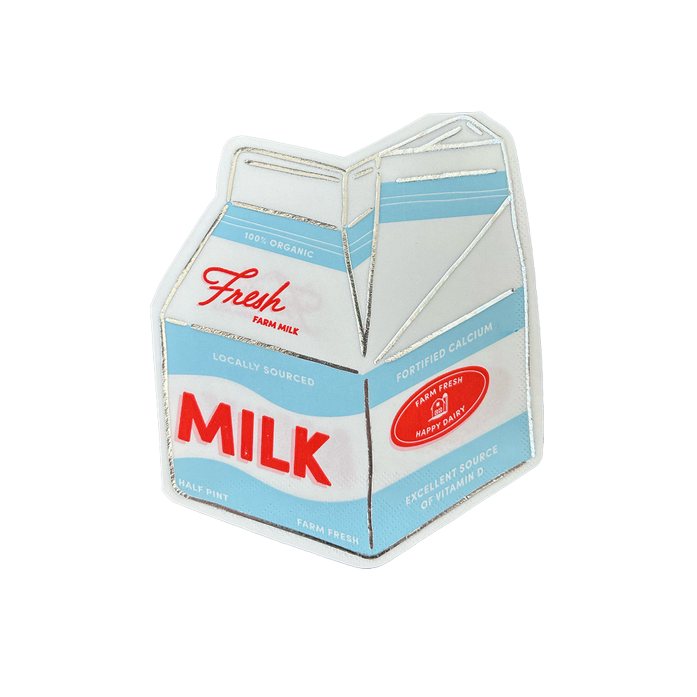 Smarty Pants "Milk Carton" Large Napkins | 16 count