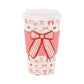 Set of 8 Bows To Go Cups by My Mind’s Eye, colorful paper cups with decorative bows, perfect for parties and celebrations.
