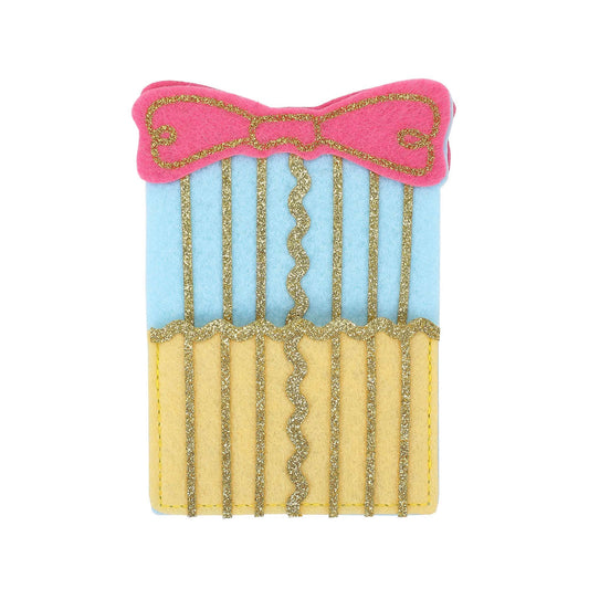Packed Party birthday present gift card holder with colorful, festive design for special occasion gift-giving.