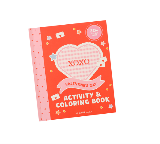 Valentine's Activity Book |  20+ Activities for Kids