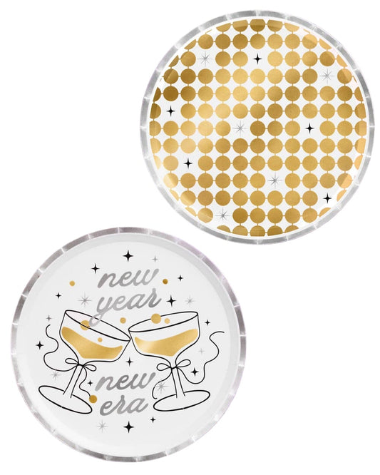 New Year New Era Plates | 24 count