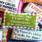 Well Well Well Needlepoint Pillow - Porcupine Paper Co.