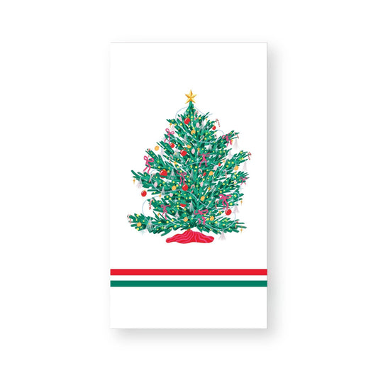 Bonjour Fête X One & Only Paper Christmas Tree Guest Towels