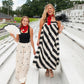 PREORDER | Red & Black Horsebit Silk Scarf