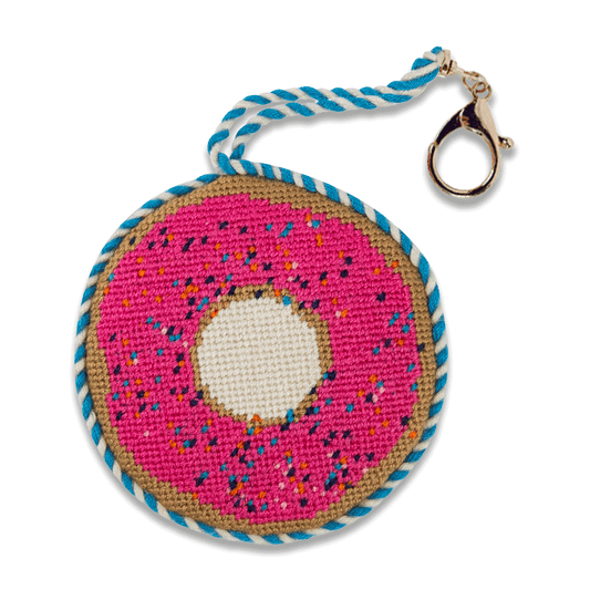 Donut - Bag Charm - Porcupine Paper Co.