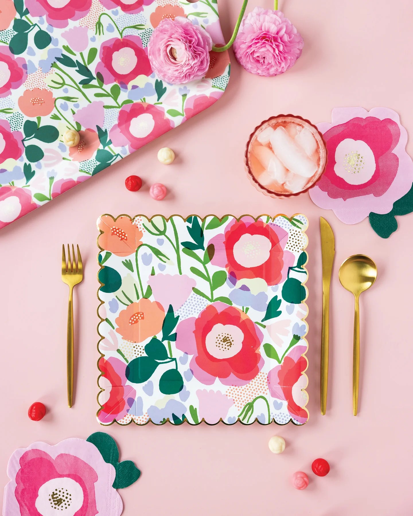 Floral Plate