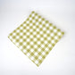 Gingham Olive Paper Table Runner - Porcupine Paper Co.