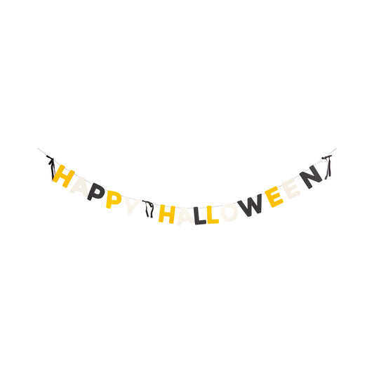 Felt & Bows Happy Halloween Banner