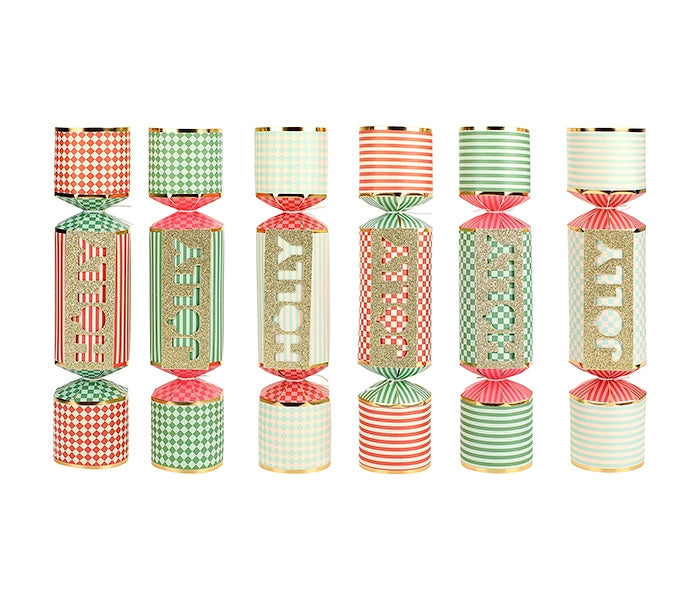 Holly Jolly Crackers | 6 count