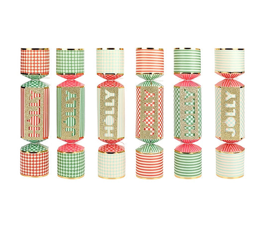 Holly Jolly Crackers | 6 count