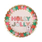 Holly Jolly Celebration Dessert Plates | 10 count