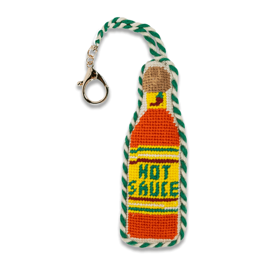 Hot Sauce - Bag Charm - Porcupine Paper Co.