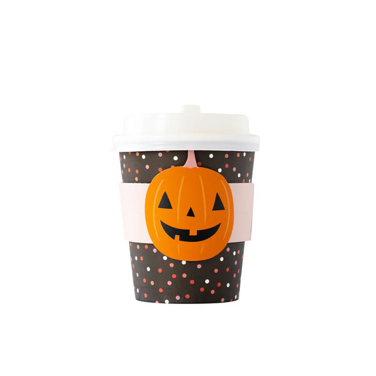 Pumpkin Stars Cozy To Go Cups | 8 count
