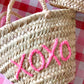 XOXO Handwoven Basket