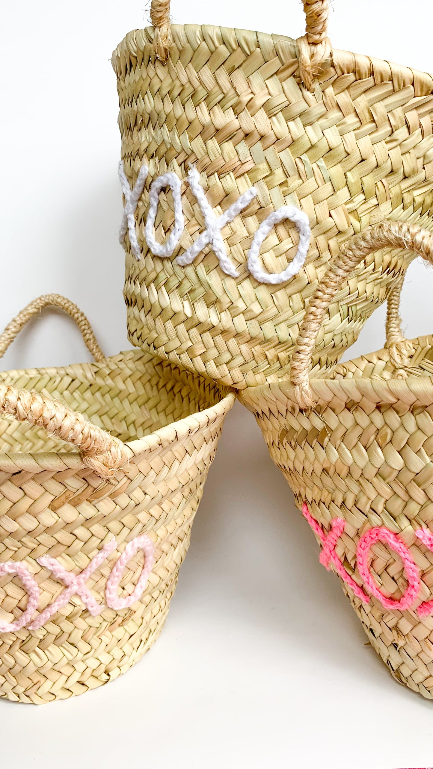 XOXO Handwoven Basket