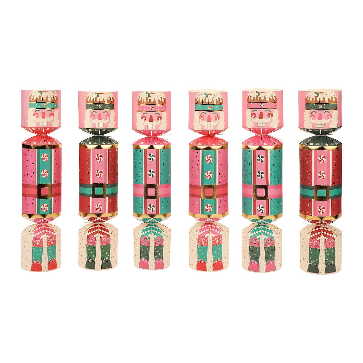 Candyland Nutcracker Party Crackers | Set of 6