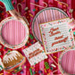 Peppermint Party Dinner Plate | 10 count