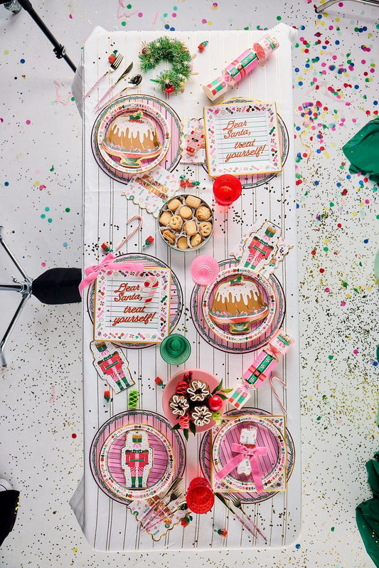 Peppermint Party Dinner Plate | 10 count