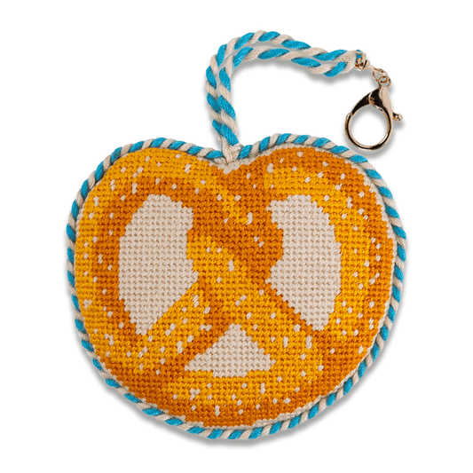 Pretzel - Bag Charm - Porcupine Paper Co.