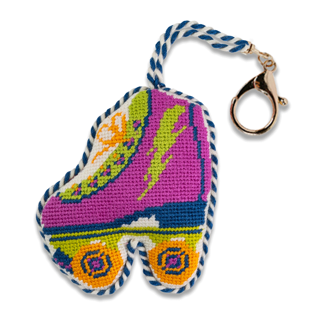Roller Skate - Bag Charm - Porcupine Paper Co.