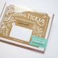 Scratch-Off Christmas Golden Ticket - Holiday Card