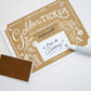 Scratch-Off Christmas Golden Ticket - Holiday Card
