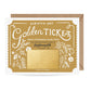 Scratch-Off Christmas Golden Ticket - Holiday Card