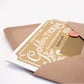 Scratch-Off Christmas Golden Ticket - Holiday Card