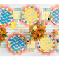 Summer Fun Dinner Paper Plates | Set of 8