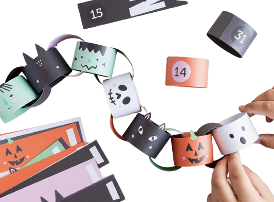 Halloween Countdown Paper Chain