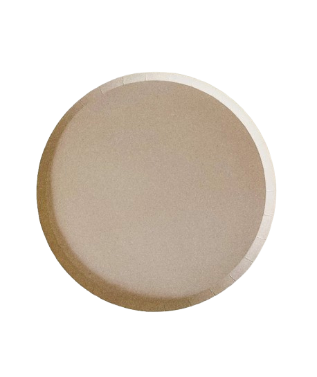 Classic Beige Plates 9" | 8 count