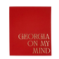 MadHouse Georgia On My Mind keepsake book box with vintage-inspired design, perfect for storing cherished memories or keepsakes.