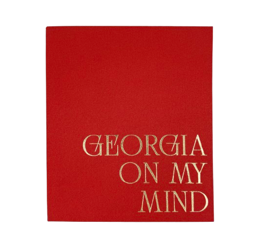 MadHouse Georgia On My Mind keepsake book box with vintage-inspired design, perfect for storing cherished memories or keepsakes.