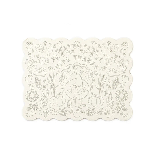 Interactive Harvest Placemat - Occasions By Shakira