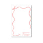 Whimsy Side Bow Personalized Notepad | 5.5x8.5