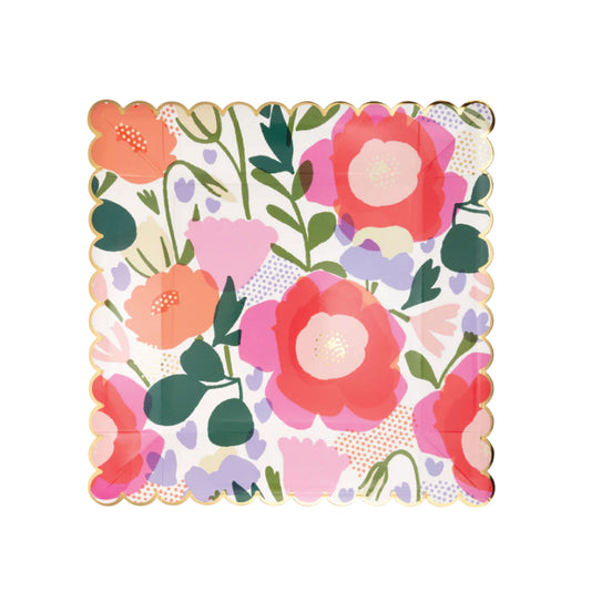 Floral Plate