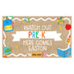 Hand Painted Back to School Customizable Banner - Large | 36" x 48"