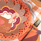 Thanksgiving turkey-shaped plates by Gatherings by Curated Paperie, featuring festive turkey design for holiday dining.