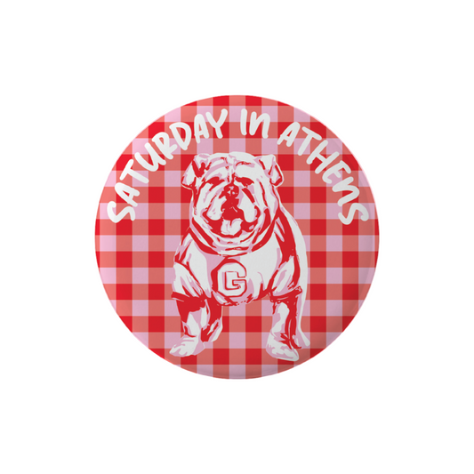 Saturday In Athens Button