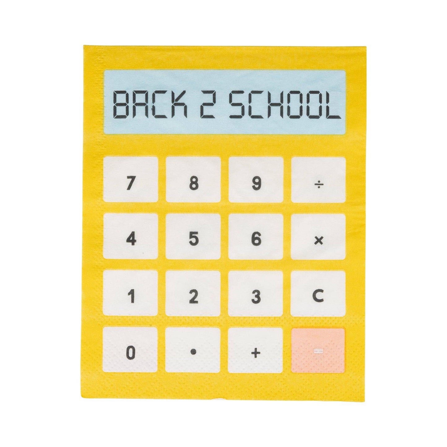 Calculator Paper Guest Napkins | 18 count