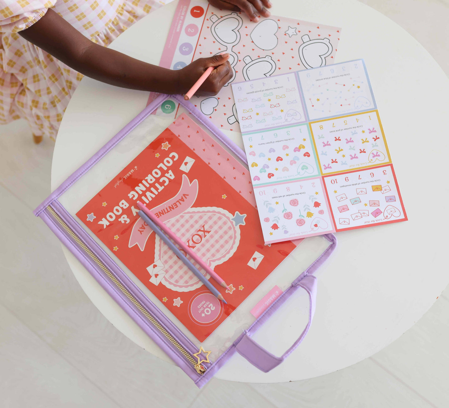 Valentine's Activity Book |  20+ Activities for Kids
