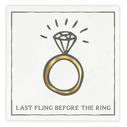 Last Fling Cocktail Napkins | 20 count