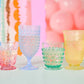 Set of Not Your Mom's Reusable Vintage Cups by Packed Party, featuring colorful, retro-style ceramic drinkware.