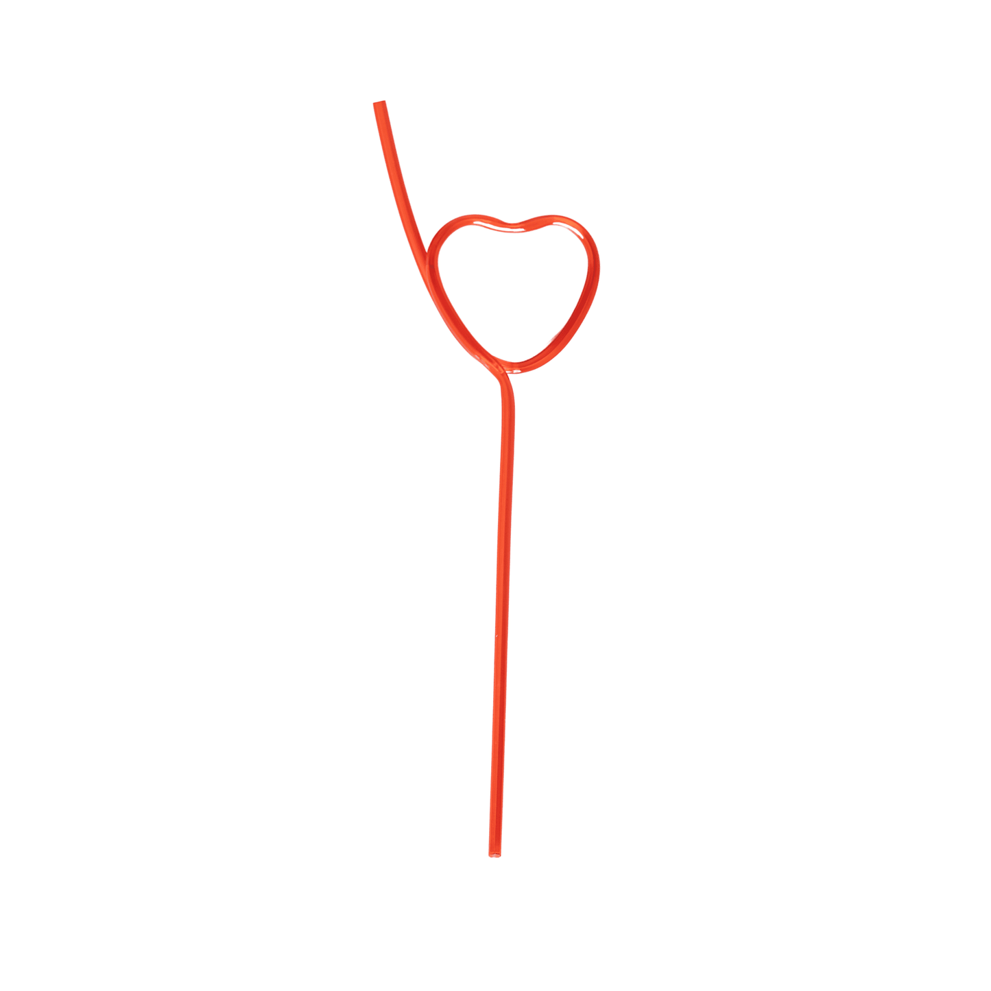Red Heart Valentine's Day Party Straw - Porcupine Paper Co.