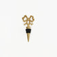 Wine Stopper | Gold Bow