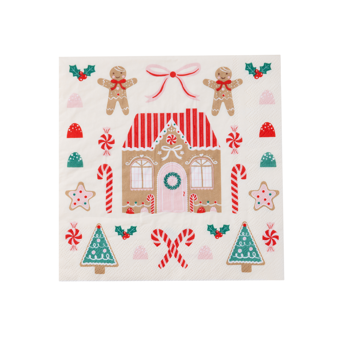 Sweet Gingerbread Large Napkins | 20 count