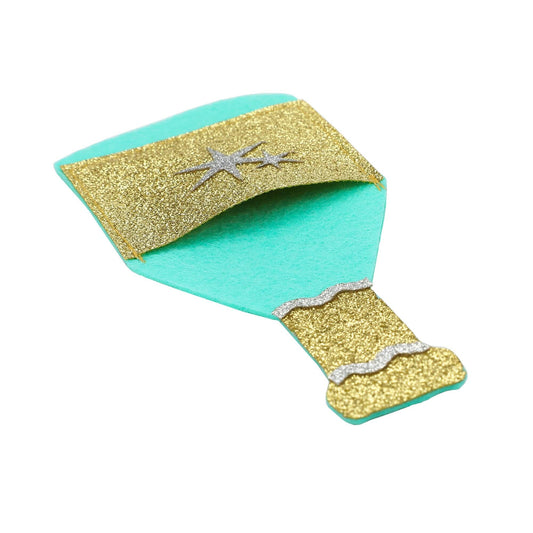 Packed Party Pop the Bubbly Champagne Gift Card Holder with playful bubbly design and colorful accents.